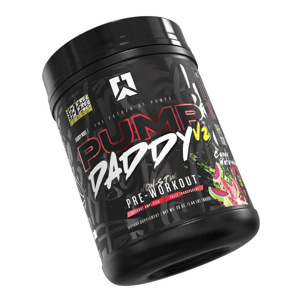 RYSE Pump Daddy Pre-Workout - Candy Watermelon (40 Servings)