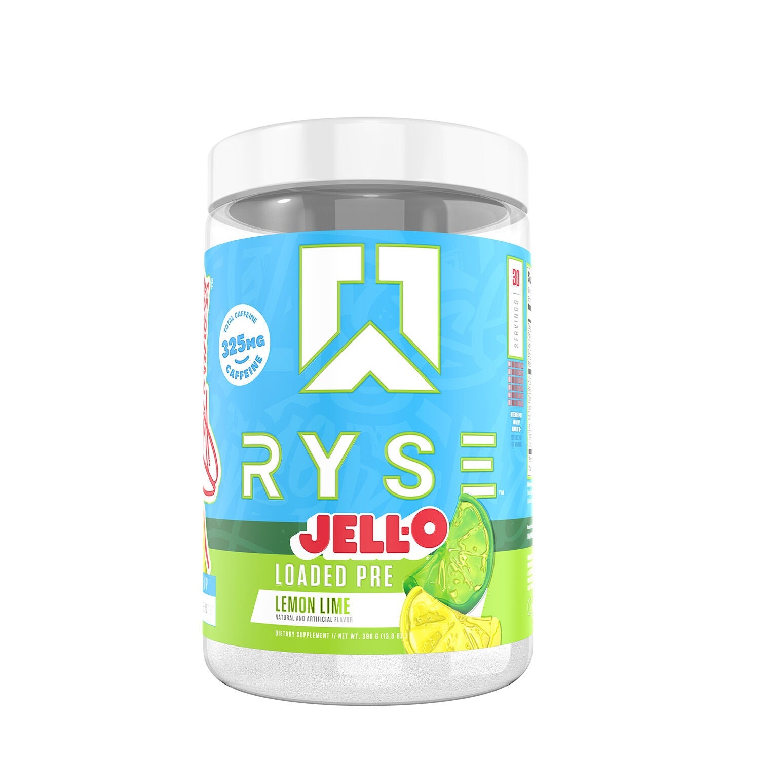 RYSE Loaded Pre - Jell-O Lemon Lime (30 Servings)
