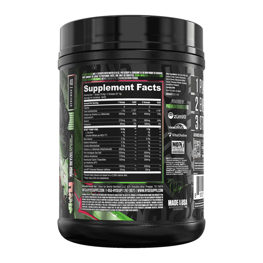 RYSE Godzilla Pre-Workout - Cherry Limeade (40 Servings)