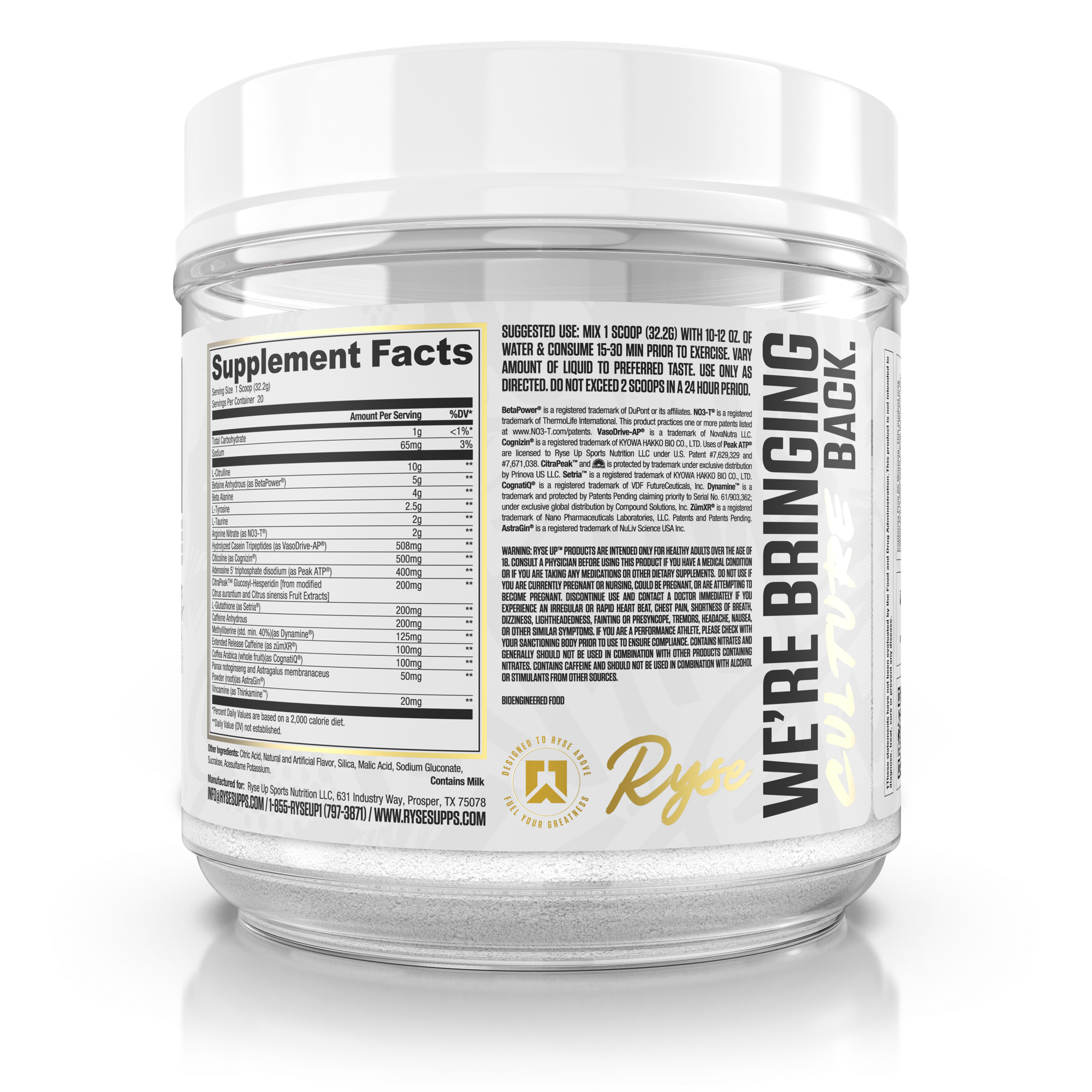 CEO Pre-Workout - Ready for Active Days