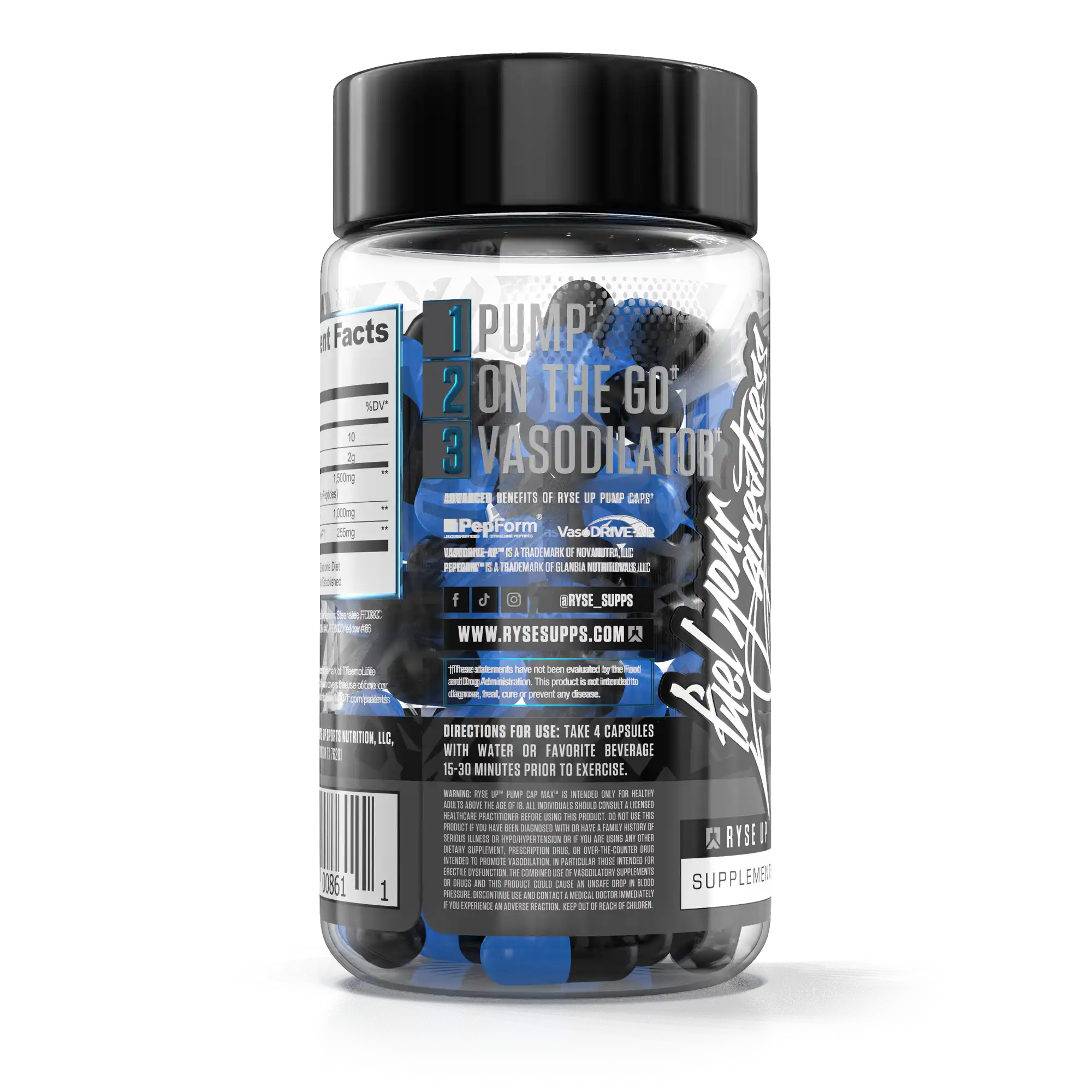 Pump Cap Max - The Workout Fuel